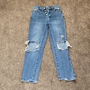 Pacsun High Rise Straight Jeans